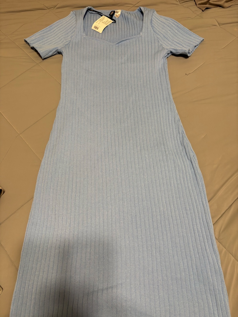H&M Light Blue Dress